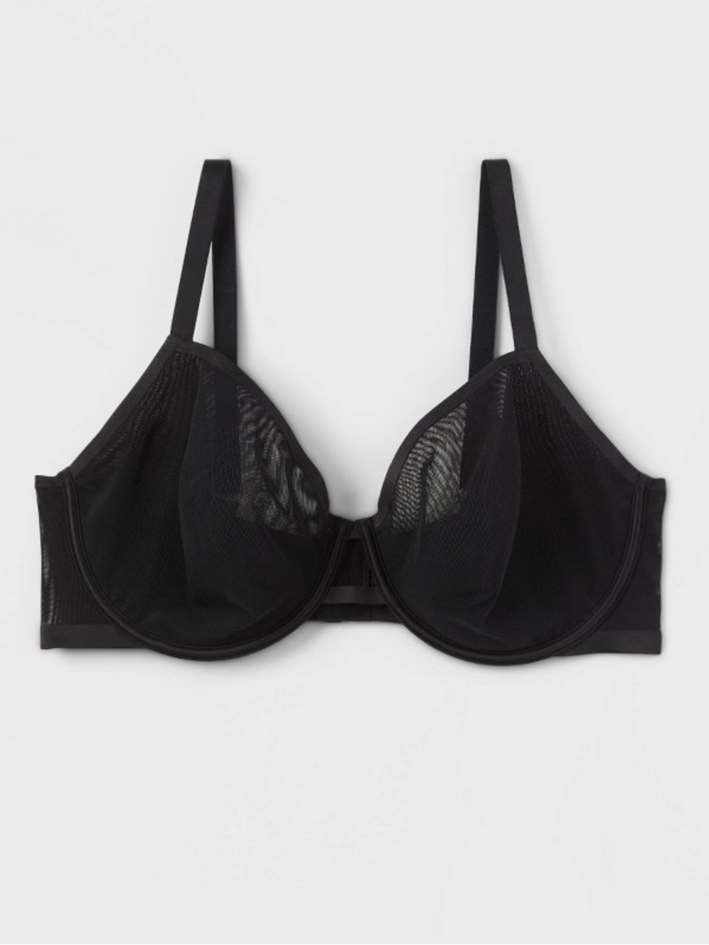 🔥Mesh Unlined Demi Bra